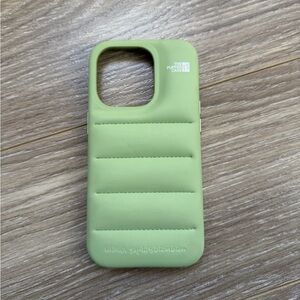 Urban Sophistication Puffer IPhone Case Matcha Green
